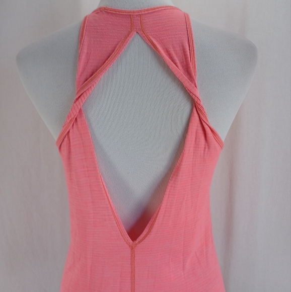 Lululemon Pink High Neck Tank Top - Picture 6 of 7